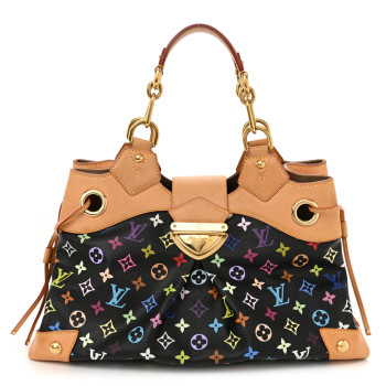 LOUIS VUITTON Monogram Multicolor Ursula Black