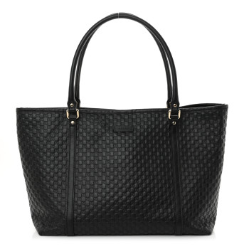 GUCCI Microguccissima Medium Joy Tote Black