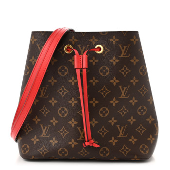 LOUIS VUITTON Monogram Neonoe MM Coquelicot