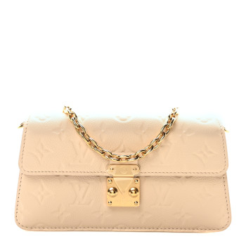 LOUIS VUITTON Empreinte Metis Wallet On Chain Cream