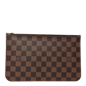 LOUIS VUITTON Damier Ebene Neverfull MM GM Pochette