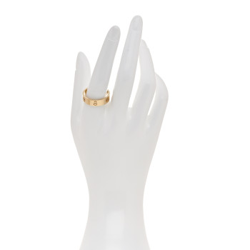 CARTIER 18K Yellow Gold 5.5mm LOVE Ring 61 9.75