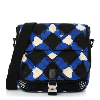 CHANEL Nylon Mesh Airline Messenger Multicolor