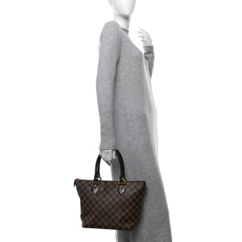 LOUIS VUITTON Damier Ebene Saleya PM