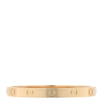 CARTIER 18K Yellow Gold Love Bracelet 16