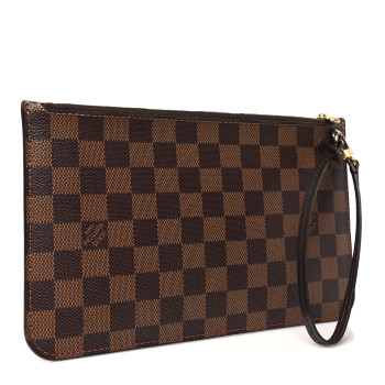 LOUIS VUITTON Damier Ebene Neverfull MM GM Pochette