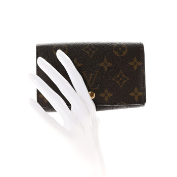 LOUIS VUITTON Monogram Porte-Monnaie Billets Tresor Wallet
