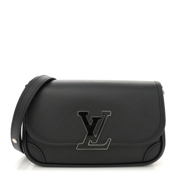LOUIS VUITTON Epi Buci Crossbody Black