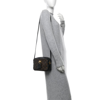 LOUIS VUITTON Monogram Saintonge Black