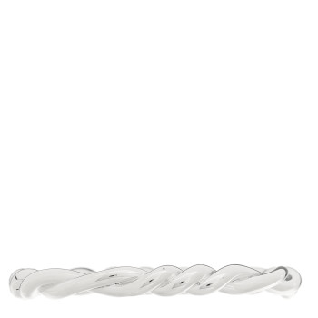 DAVID YURMAN Sterling Silver Continuance Center Twist Bracelet