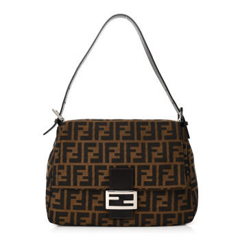 FENDI Zucca Mama Baguette Tobacco