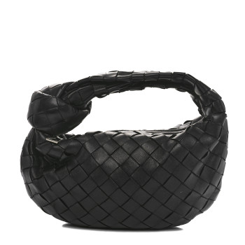 BOTTEGA VENETA Nappa Intrecciato Mini Jodie Black