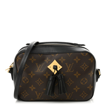 LOUIS VUITTON Monogram Saintonge Black