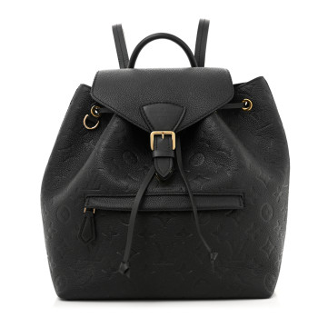 LOUIS VUITTON Empreinte Montsouris NM Backpack Black
