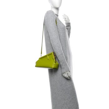 FENDI Shiny Nappa Small Fendi First Wasabi