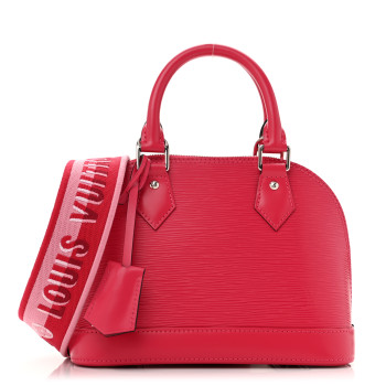 LOUIS VUITTON Epi Jacquard Alma BB Rose Pondicherry