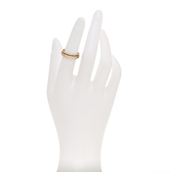 PIAGET 18K Yellow Gold Diamond Possession Wedding Band Ring 50 5.25