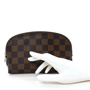 LOUIS VUITTON Damier Ebene Cosmetic Pouch