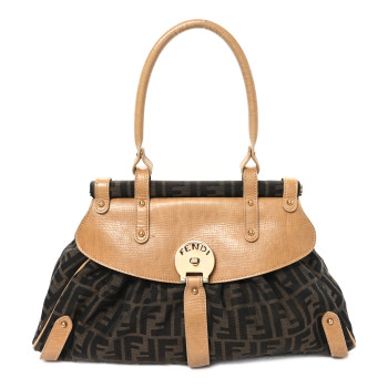 FENDI Zucca Medium Magic Bag Tobacco Beige