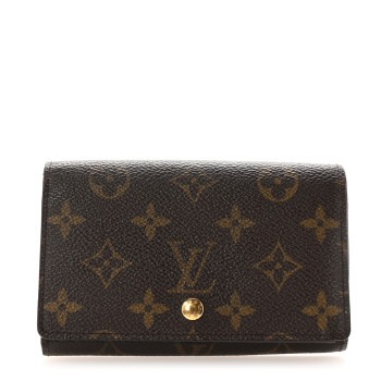 LOUIS VUITTON Monogram Porte-Monnaie Billets Tresor Wallet