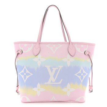 LOUIS VUITTON Monogram Escale Neverfull MM Pastel