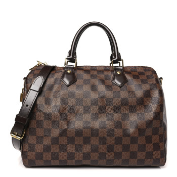 LOUIS VUITTON Damier Ebene Speedy Bandouliere 30