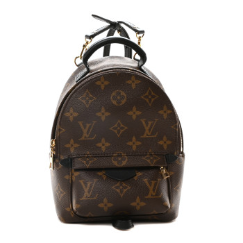 LOUIS VUITTON Monogram Palm Springs Backpack Mini