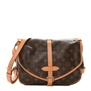 LOUIS VUITTON Monogram Saumur 30