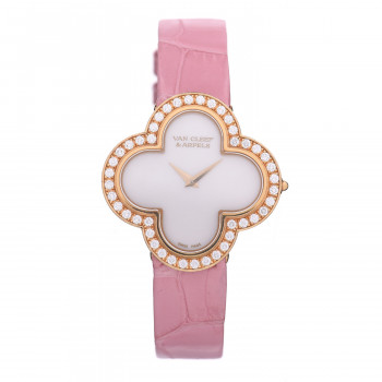 Van Cleef & Arpels ピンクレザーベルト Van Cleef & Arpels ピンクレザーベルト Van Cleef & Arpels
