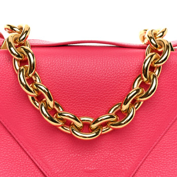 BOTTEGA VENETA Calfskin Mount Envelope Bag Pink 1484595