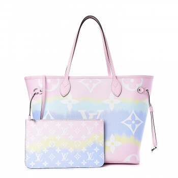 LOUIS VUITTON Monogram Escale Neverfull MM Pastel