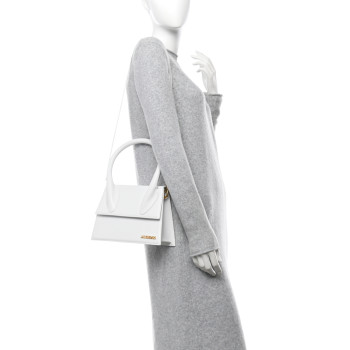 JACQUEMUS Smooth Calfskin Le Grand Chiquito White