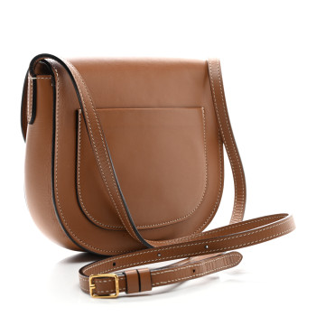 CELINE Supersoft Calfskin Small Trotteur Caramel