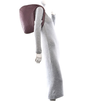 BOTTEGA VENETA Nappa Intrecciato Medium Veneta Hobo Lilac