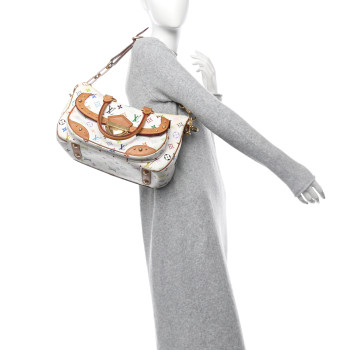 LOUIS VUITTON Monogram Multicolor Rita White