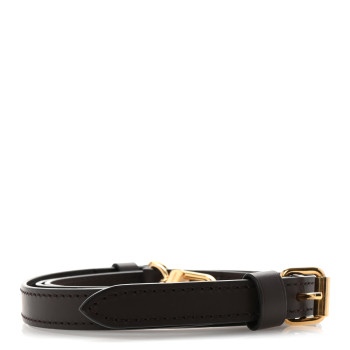 LOUIS VUITTON Calfskin 16mm Adjustable Shoulder Strap Ebene