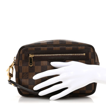 LOUIS VUITTON Damier Ebene Pochette Billets Macao