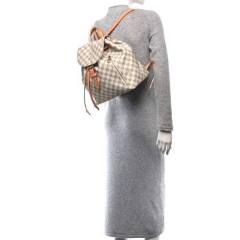 LOUIS VUITTON Damier Azur Sperone Backpack