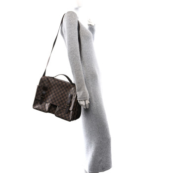 LOUIS VUITTON Damier Ebene Broadway Messenger Bag