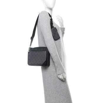 LOUIS VUITTON Reverse Monogram Eclipse Trio Messenger