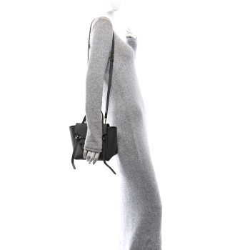 CELINE Grained Calfskin Nano Belt Bag Grey