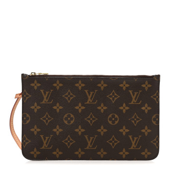 LOUIS VUITTON Monogram Neverfull MM GM Pochette