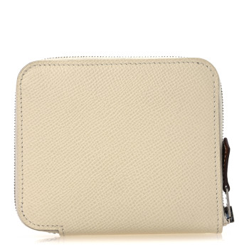 HERMES Epsom Silk'In Compact Wallet Nata