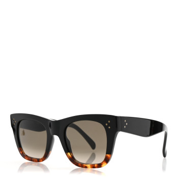 CELINE Acetate Catherine Sunglasses CL41089/S Black Havana