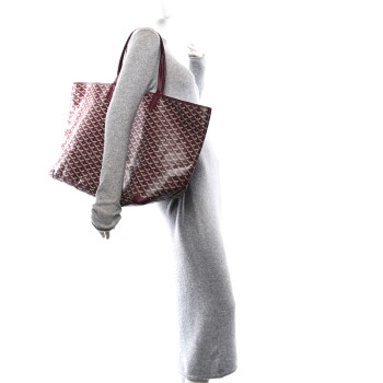 GOYARD Goyardine Artois GM Burgundy
