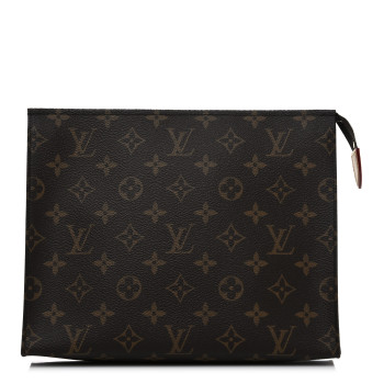 LOUIS VUITTON Monogram Trio Large Toilet Pouch 26 Pink