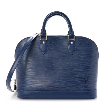 LOUIS VUITTON Epi Alma PM Indigo