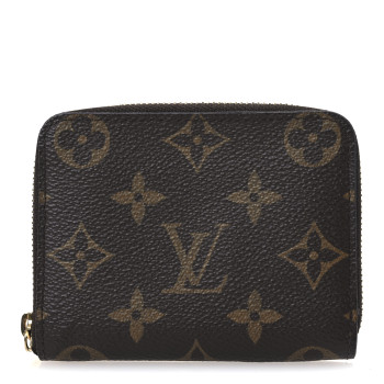 LOUIS VUITTON Monogram Zippy Coin Purse