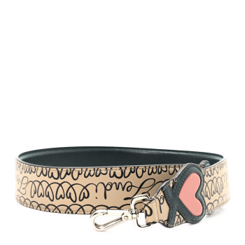 FENDI Calfskin Open Your Heart Strap You Amido Amazzonia Multicolor
