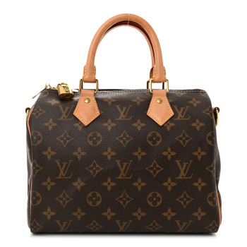 LOUIS VUITTON Monogram Speedy Bandouliere 25